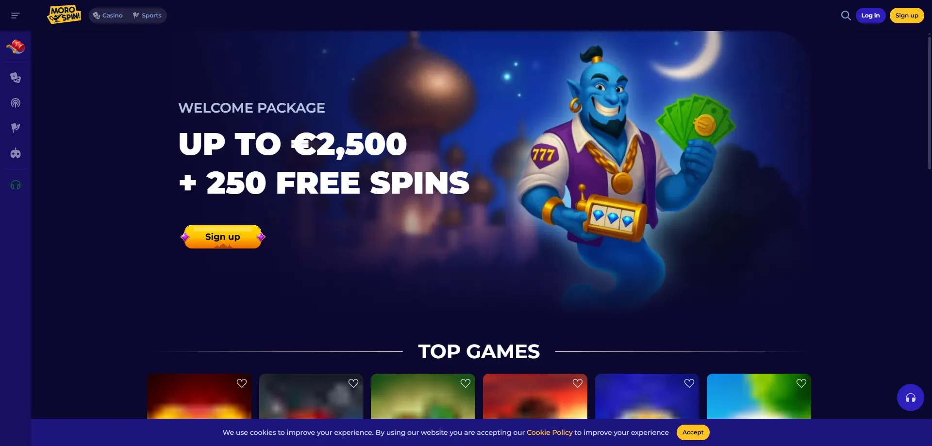 Panoramica Morospin Casino online — pro contro e recensione 2026